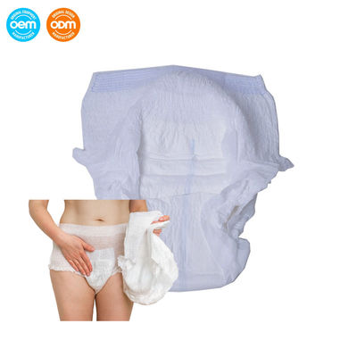 Un bon prix. Culottes absorbantes pour adultes avec protection anti-fuite 3D - Sous-vêtements jetables non tissés avec indicateur d'humidité en ligne