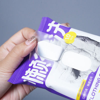 Good price Multipurpose 10pcs Clothing Cleaning Wipes Non Woven 20x15cm online
