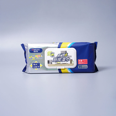 Good price 85pcs Non-Woven Kitchen Cleaning Wet Wipes 20x25cm online